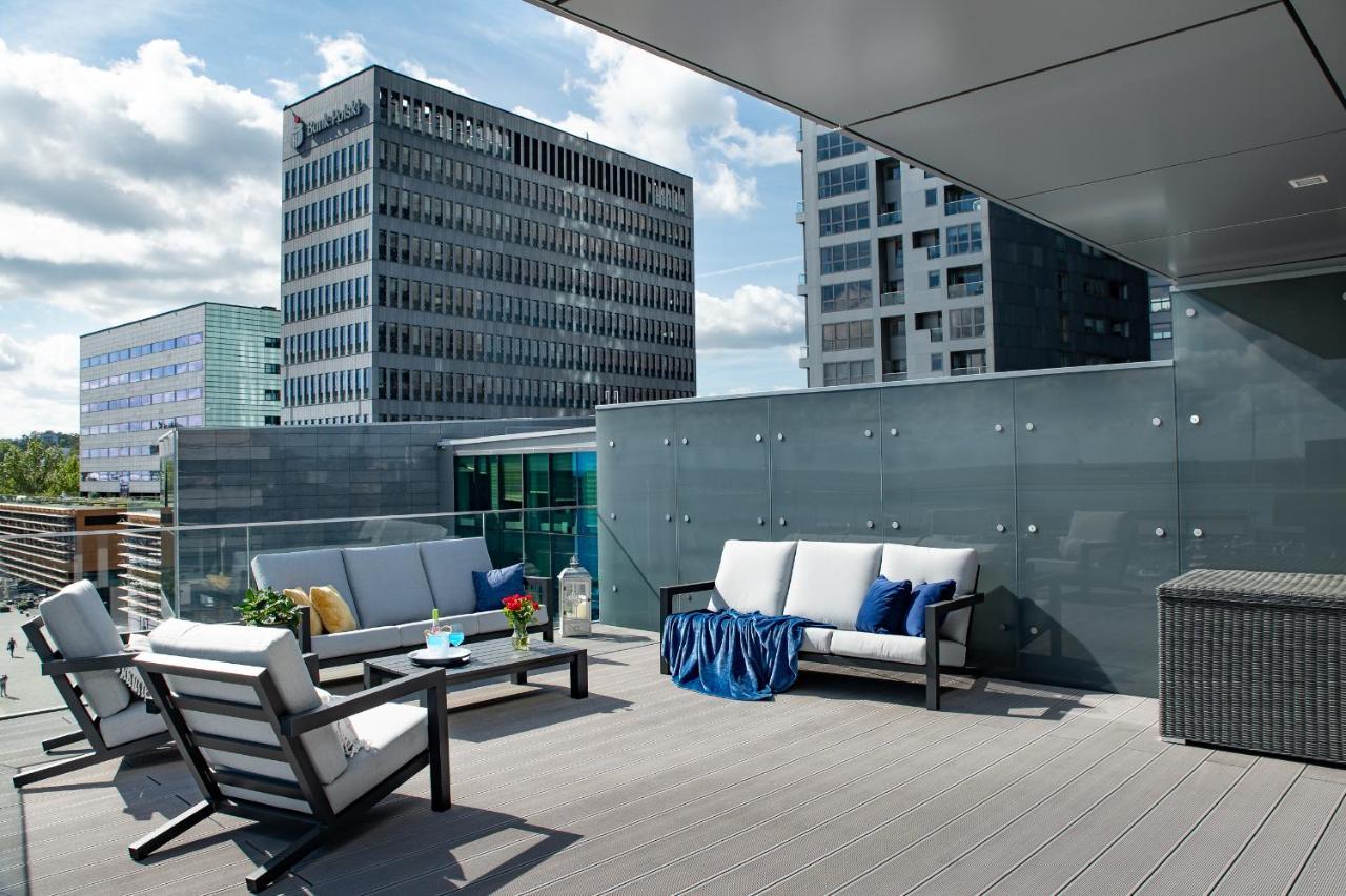 Yacht Park Premium Apartment Sea View 그디니아 외부 사진
