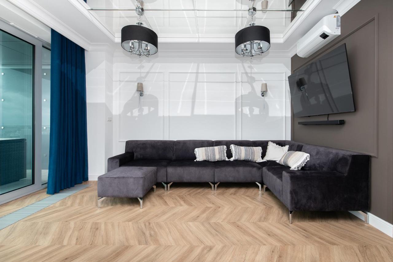 Yacht Park Premium Apartment Sea View 그디니아 외부 사진