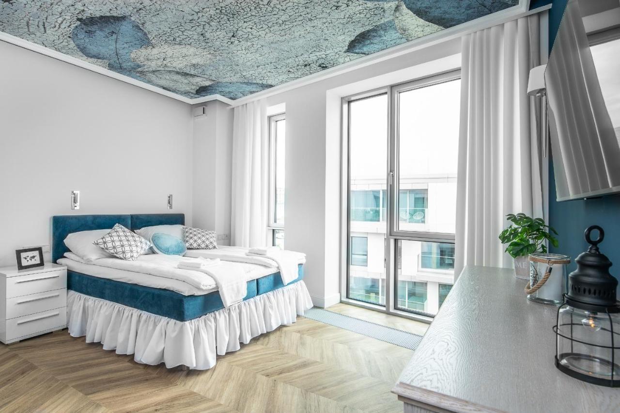 Yacht Park Premium Apartment Sea View 그디니아 외부 사진